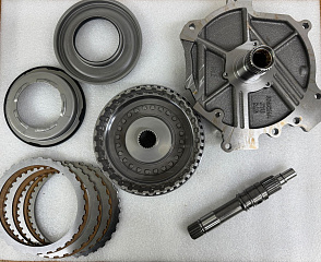 Стартовый пакет в сборе на CVT QR025CHA Chery (Вал D=16.5)