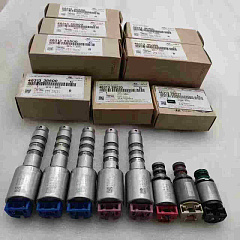 Комплект соленоидов АКПП A8LF/A8MF1 GEN2 Новые. Оригинал