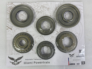 Комплект обрезиненных поршней АКПП U150E U150F U151F 2001-up (6 шт) 136200C